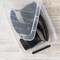 IRIS USA 4 Pack Plastic Storage Bins with Lids, 13 Quart, Latches Durable Nestable Containers Secure Pull Handle